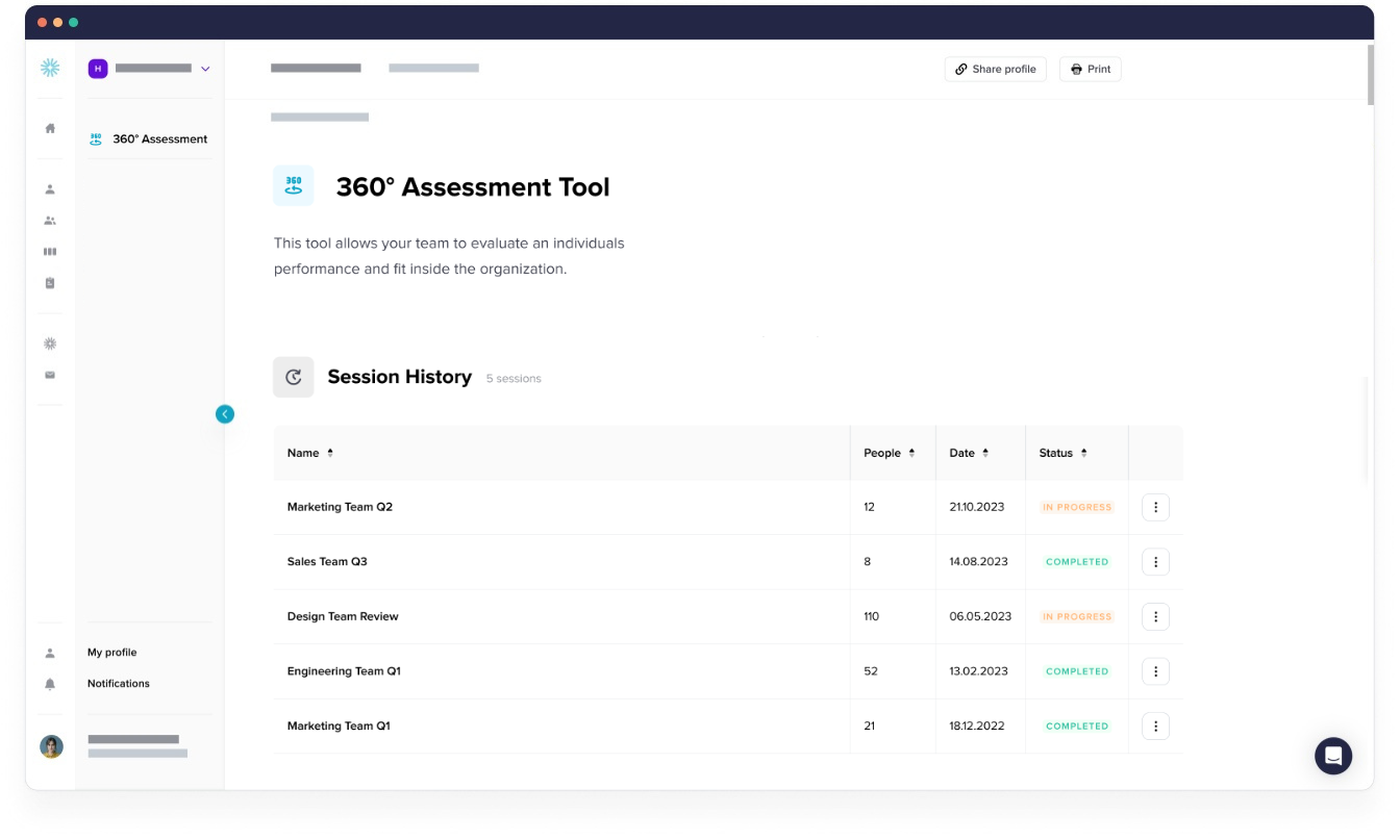 360 assessment tool